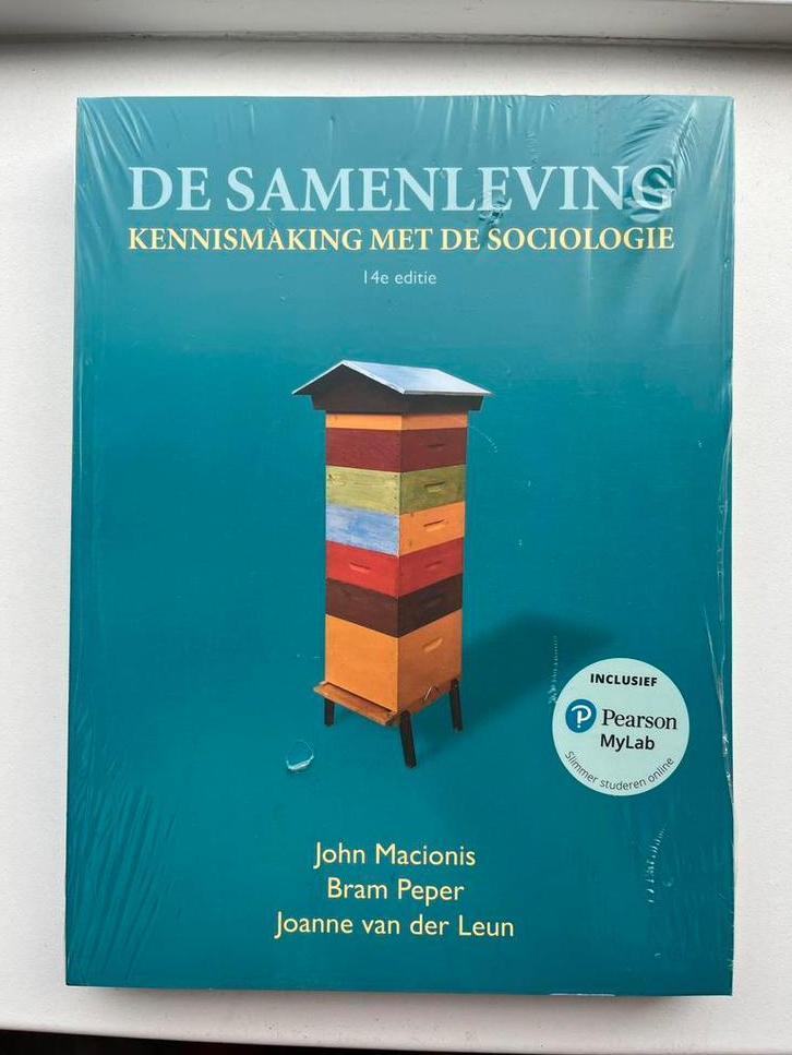 De Samenleving - Sociologie, 14e editie - Nieuw, Boeken, Studieboeken en Cursussen, Nieuw, HBO, Gamma, Ophalen of Verzenden