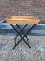 Dienblad met onderstel, Ophalen, Gebruikt, 50 tot 100 cm, Overige houtsoorten