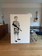 Groot kunstwerk / schilderij 100x150cm Alex van Holstein, Ophalen