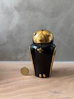 Uil Dekselpotje Potje Theebus Lakdoosje met Deksel 13 cm, Antiek en Kunst, Curiosa en Brocante, Ophalen of Verzenden