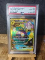 Pokemon Iono's Bellibolt ex ultra rare japans psa 10, Ophalen of Verzenden, Zo goed als nieuw, Losse kaart, Foil