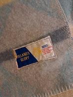 Zuiver scheerwol deken 100% wol. 200x160., Ophalen of Verzenden, Eenpersoons, Grijs, Deken of Dekbed