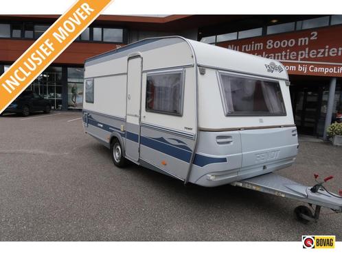 Fendt Saphir 470 TFB MOVER VOORTENT, Caravans en Kamperen, Caravans, tot en met 4, 1000 - 1250 kg, Rondzit, Fendt, Frans bed, Overige typen