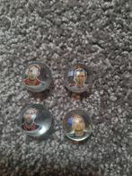 Set van 4 voetbal knikkers, Ophalen of Verzenden, Gebruikt