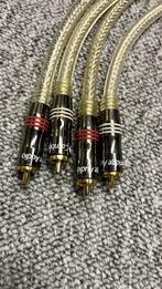 Cambridge interconnects, Ophalen of Verzenden, Zo goed als nieuw, Minder dan 2 meter, Luidsprekerkabel