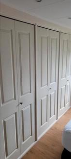 4 sets dubbele kastdeuren vouwdeuren harmonicadeuren, Ophalen, Gebruikt, 50 tot 100 cm, 200 cm of meer