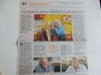 Bassie & Adriaan krantenartikel uit 2023. Leeuwarder Courant, Ophalen of Verzenden, 1980 tot heden, Nederland, Knipsel(s)