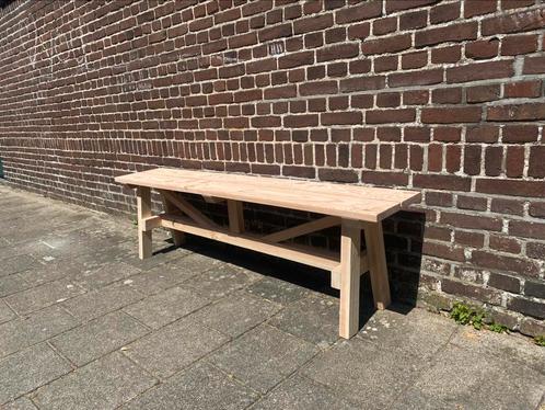 Handgemaakt douglas bankje nieuw, Tuin en Terras, Tuinbanken, Nieuw, Hout, Ophalen of Verzenden