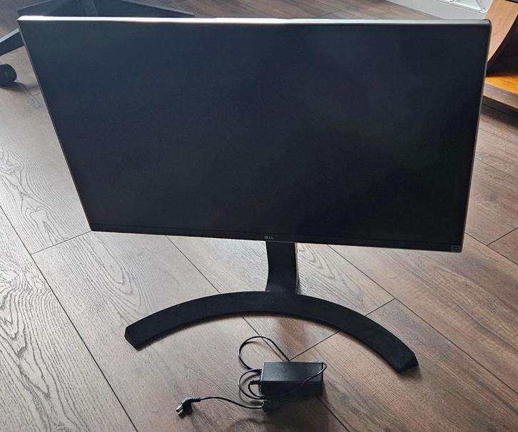 LG 27 inch monitor 4K, Computers en Software, Monitoren, Zo goed als nieuw, 60 Hz of minder, DisplayPort, HDMI, USB-C, Gaming