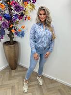 Blauwe Kliky Blouse - Lange Mouwen, Kleding | Dames, Blouses en Tunieken, Maat 38/40 (M), Blauw, Nieuw, Ophalen of Verzenden