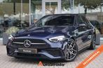 Mercedes C-Klasse C200 AMG-Line 204pk | Sfeer | Navigatie |, 15 km/l, 4 cilinders, Met garantie (alle), Blauw