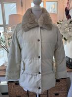 Chique, warme, Ecru/creme jasje Max Mara, 38/M, ZGAN., Maat 38/40 (M), Verzenden, Beige, Max Mara