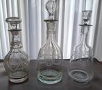 3 Antieke Karaffen uit 1850, Ophalen of Verzenden
