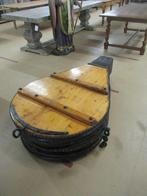 Oer 11515 hele grote antieke blaasbalg voor salontafel, Ophalen, Gebruikt, Minder dan 50 cm