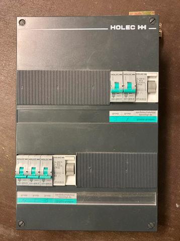 Meterkast 5 groepen en 2 aardlekschakelaars beschikbaar voor biedingen