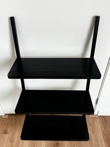 Zwart Ladderkastje Wandplank beschikbaar voor biedingen