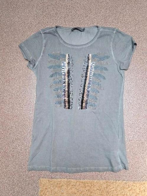 T-shirt Geisha mt. 152 zgan, Kinderen en Baby's, Kinderkleding | Maat 152, Zo goed als nieuw, Meisje, Shirt of Longsleeve, Ophalen of Verzenden