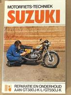 Suzuki GT380 GT550 1972-1974 werkplaatshandboek * NIEUW & NL, Motoren, Suzuki