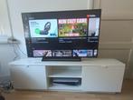 Ikea byas tv meubel wit (glans), Minder dan 100 cm, 25 tot 50 cm, Gebruikt, Ophalen of Verzenden