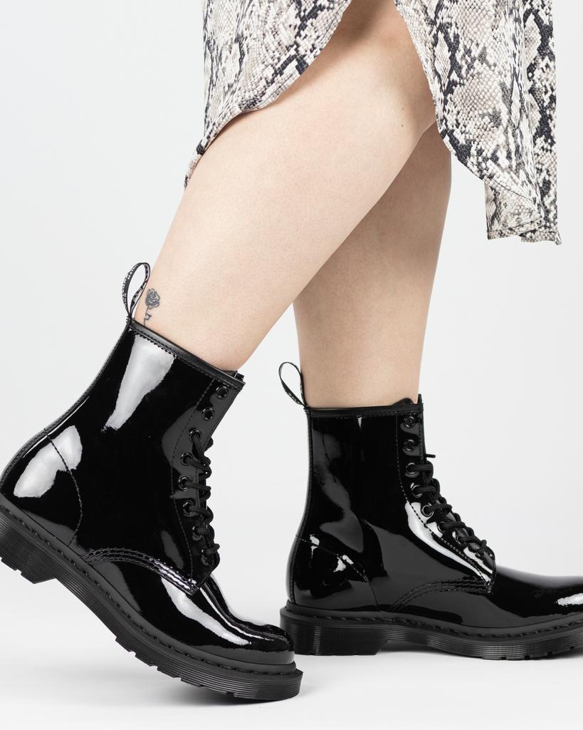 Dr. Martens 1460 mono black lak maat 42, Kleding | Dames, Schoenen, Zwart, Lage of Enkellaarzen, Ophalen of Verzenden, Dr. Martens