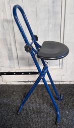 Strijkkruk kapperskruk, Huis en Inrichting, Krukjes, Ophalen, Zo goed als nieuw, Hout