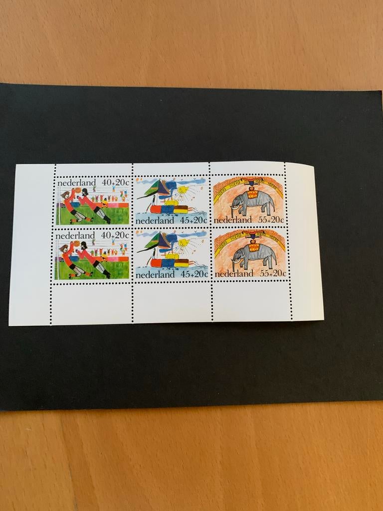 Nederlandse Postzegels - Kinderpostzegels 1980, Postzegels en Munten, Postzegels | Nederland, Ophalen of Verzenden, Na 1940, Postfris