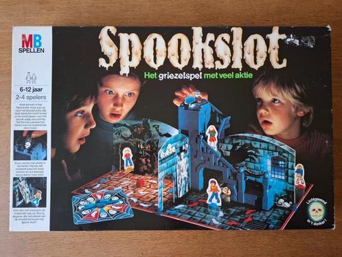 Spookslot - oude versie - MB Spellen, Hobby en Vrije tijd, Gezelschapsspellen | Bordspellen, Ophalen of Verzenden