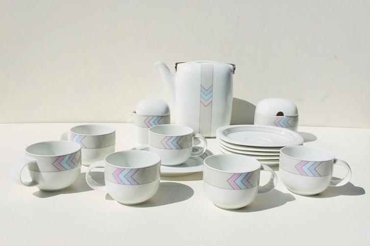 Vintage Suomi koffieservice. Timo Sarpaneva voor Rosenthal, Huis en Inrichting, Keuken | Servies, Zo goed als nieuw, Compleet servies