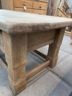 Een Frans eiken salontafel tafel met lade, Antiek en Kunst, Antiek | Meubels | Tafels, Ophalen