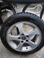 16 inch LM velgen met winterbanden Saab 9-5, Auto-onderdelen, Banden en Velgen, Ophalen, Gebruikt, 16 inch, Banden en Velgen