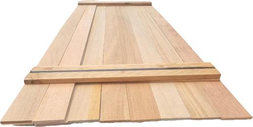 10 Hardhouten planken  - geschaafd  1.2x12.0 cm - nr: HP263, Tuin en Terras, Palen, Balken en Planken, Nieuw, Planken, Hardhout