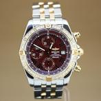 Breitling Chronomat Evolution Diamant C13356 Burgundy, Sieraden, Tassen en Uiterlijk, Horloges | Heren, Staal, Breitling, Polshorloge