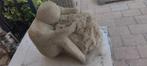 Stenen kunstbeeld boetserend sculptuur, Ophalen