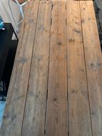 Steigerhouten Tafel - Robuust & Stijlvol, Huis en Inrichting, Tafels | Eettafels, Ophalen, Gebruikt, 50 tot 100 cm, 150 tot 200 cm
