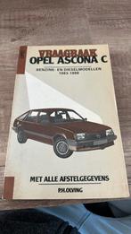 Vraagbaak Opel ascona C, Auto diversen, Handleidingen en Instructieboekjes, Ophalen of Verzenden