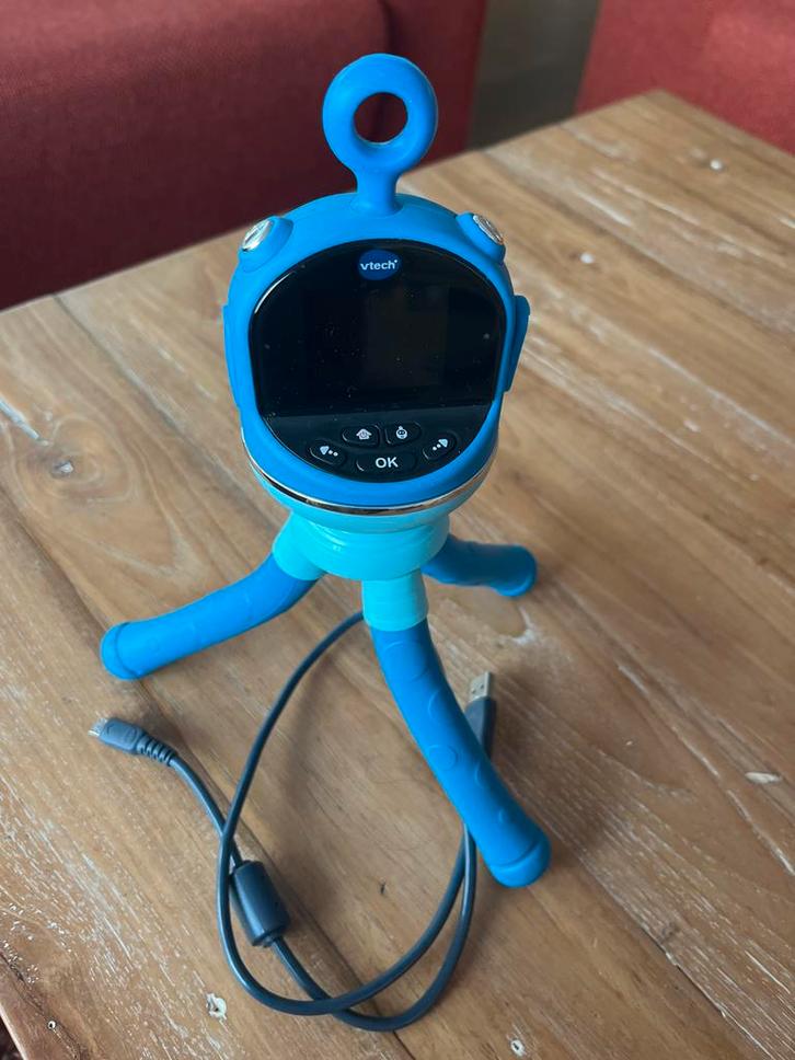 VTech Kidizoom Creator Cam - Blauw, Kinderen en Baby's, Speelgoed | Vtech, Zo goed als nieuw, Ophalen of Verzenden