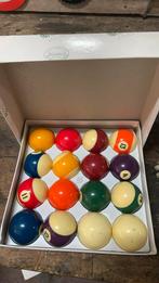 Poolballen aramith standaard 57,2 mm, Sport en Fitness, Biljarten en Poolen, Ophalen of Verzenden, Gebruikt, Pooltafel