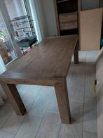 Houten Eettafel, Ophalen, Gebruikt, 50 tot 100 cm, Landelijk