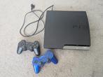 PlayStation 3 Slim (250GB en incl 2 Controllers), Ophalen of Verzenden, Gebruikt, Met 2 controllers, Slim