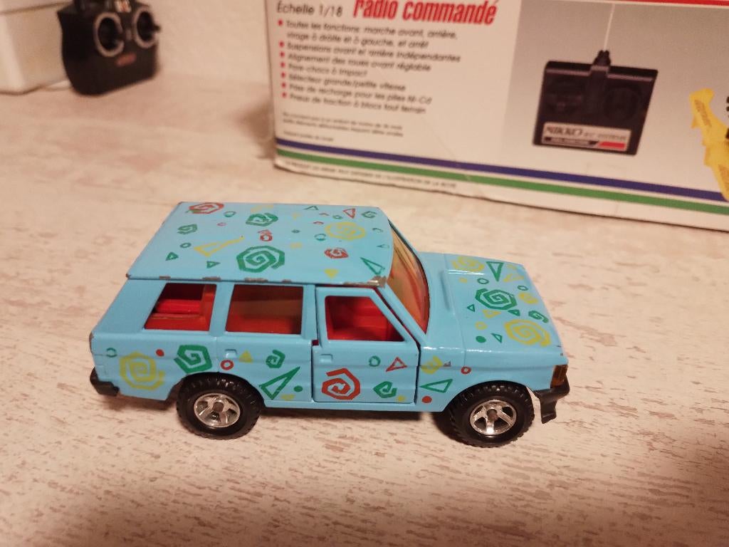 Majorette 1:36 Range Rover, Ophalen of Verzenden, Gebruikt, Tractor of Landbouw, Overige merken