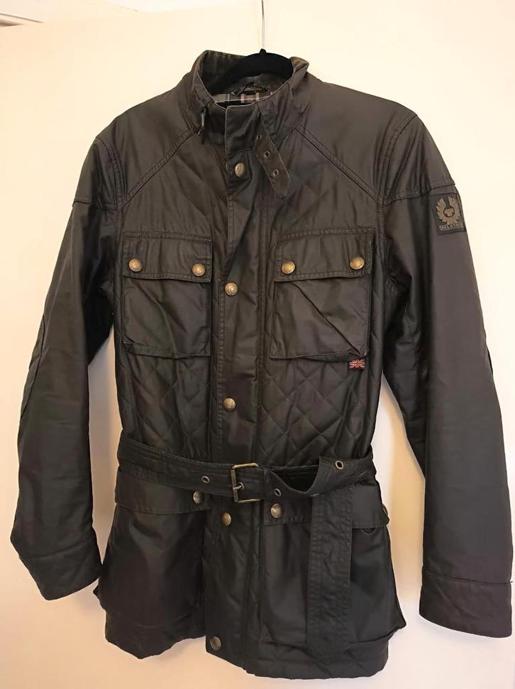 Belstaff Redford Mahoniebruin - Small 46 - Nieuwstaat, Kleding | Heren, Jassen | Winter, Zo goed als nieuw, Maat 46 (S) of kleiner