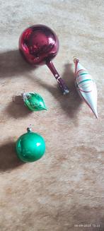 Antieke Kerstballen Set, Ophalen of Verzenden