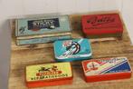 5 ''oldtimer'' vintage reparatie doosjes - rijwiel retro, ##$, Gebruikt, Oldtimer, Overige typen