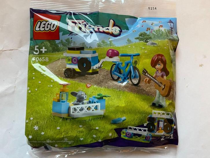 Lego 30658 Friends Muziekaanhangwagen fiets + konijn gitaar, Kinderen en Baby's, Speelgoed | Duplo en Lego, Nieuw, Lego, Complete set