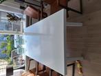 In goede staat houten eettafel, Ophalen, 50 tot 100 cm, Zo goed als nieuw, Vijf personen of meer