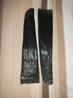 Leren/Lak look kousen, Verzenden, Zo goed als nieuw, Zwart, Panty