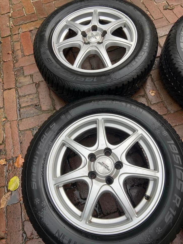Winterbanden met velgen Opel Mokka/Astra K 5x105, Auto-onderdelen, Banden en Velgen, Banden en Velgen, Winterbanden, 16 inch, 195 mm