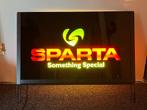 SPARTA lichtreclame, Verzamelen, Merken en Reclamevoorwerpen, Ophalen, Zo goed als nieuw, Lichtbak of (neon) lamp