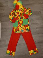 carnavalskleding Clownspak kindermaat 152, Carnaval, Ophalen of Verzenden, Onbekend, Kleding