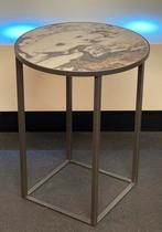 Leolux Prismo bijzettafel marmeren blad NIEUW, Huis en Inrichting, Ophalen, Nieuw, Rond, Minder dan 55 cm